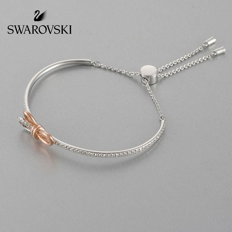 swarovski施华洛世奇2020 lifelong bow蝴蝶结女手链手镯5447079