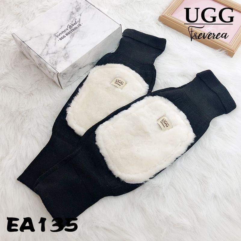 澳洲F&EVEREA UGG加绒加厚羊毛护膝羊皮毛一体膝盖中老年男女