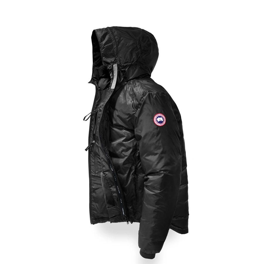 canada goose 加拿大鵝加厚白鴨絨外套 男士短款黑色羽絨服 奢品