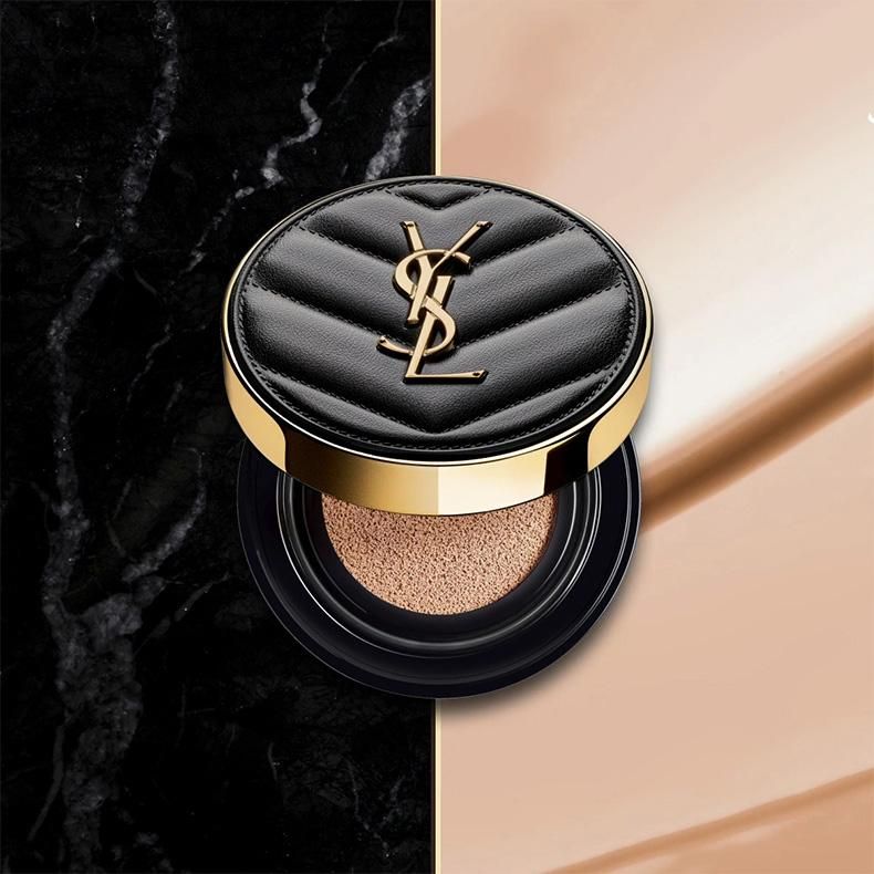 2020限量版ysl圣罗兰气垫复古皮革气垫b1020